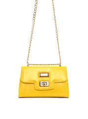 Bolsa Clutch Corrente Pequena - Amarela BSI-5544 - AM