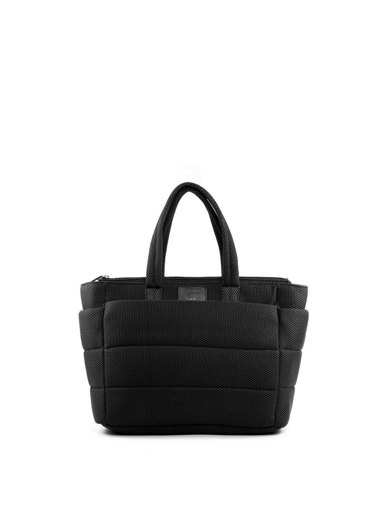 Bolsa Shopper de Tela com Bolsos - Preta BSI-6252 - PR