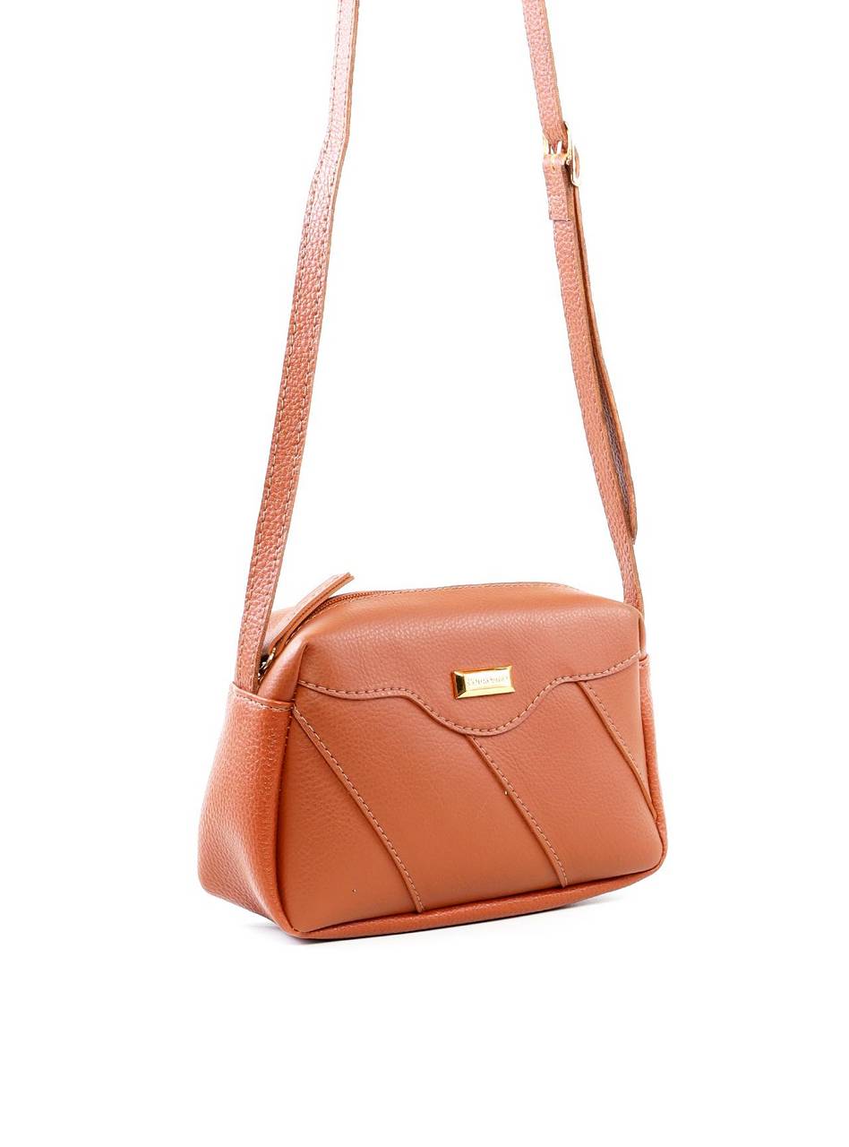 Bolsa Bag Pequena com Retalhos - Castor BSI-6409 - CS
