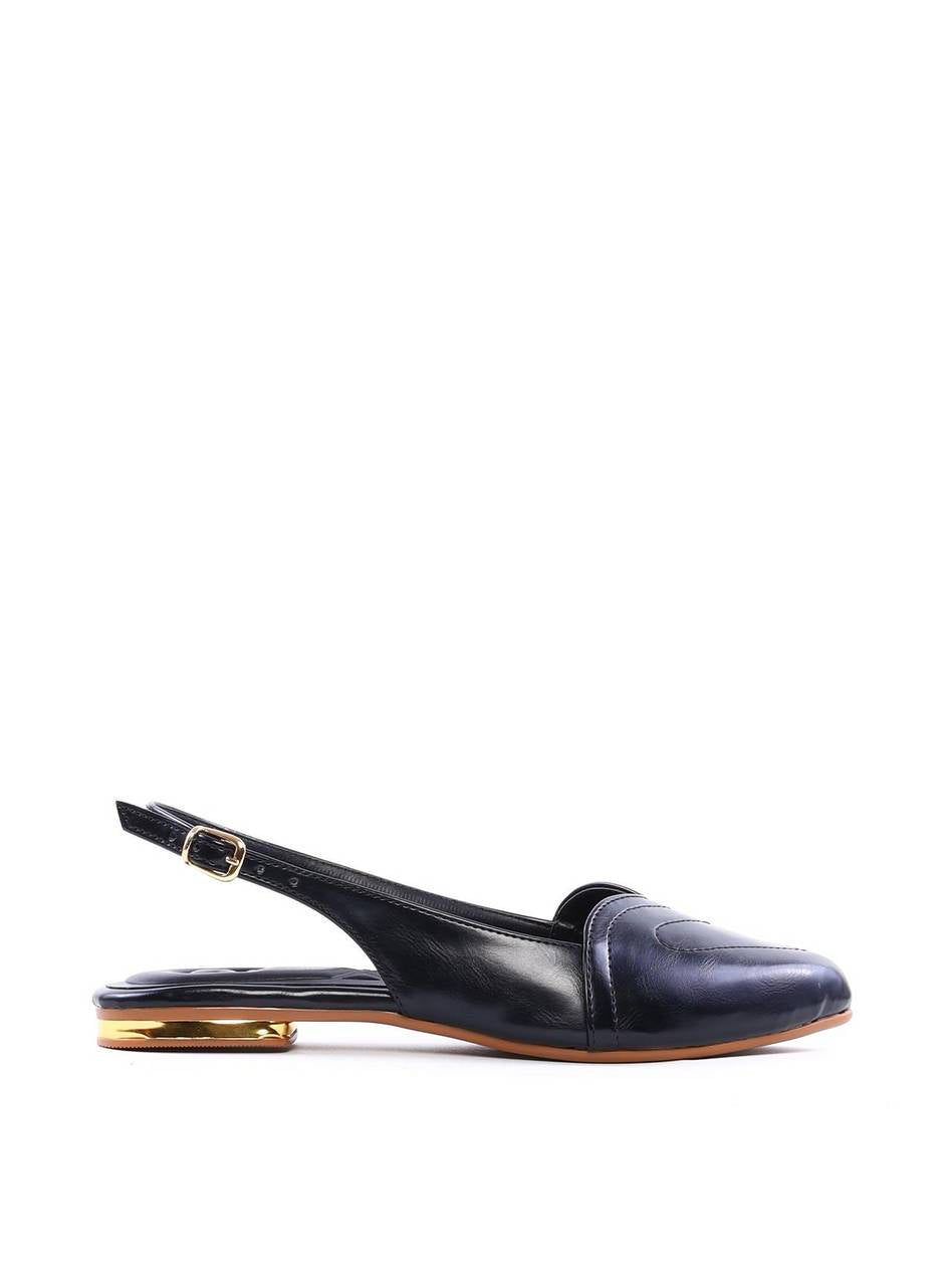 Sapatilha Slingback com Costura de Coração  SDI-12079 - PR