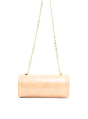 Bolsa Satchel Retangular Alça de Corrente - Nude BSI-6262 - NU