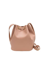 Bolsa Transversal Saquinho Detalhe Tira Placa Frontal Nude BSI-5147 - NU