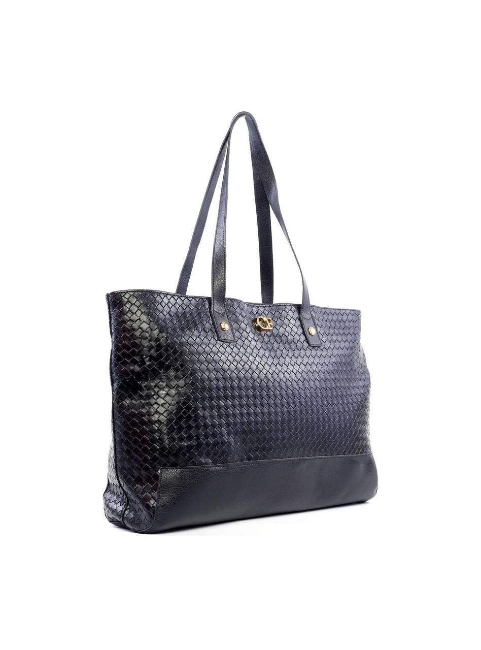 Bolsa Shopper com Pinos - Preta BSI-6237 - PR