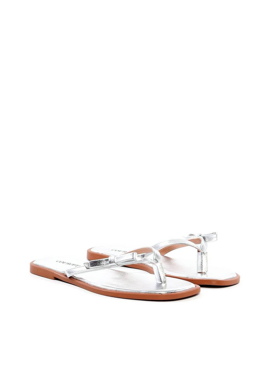 Rasteira de Dedo com Laço - Prata SDI-11971 - PT