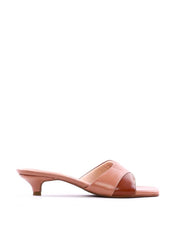 Tamanco com Salto Kitten Bicolor - Nude SDI-12080 - NU