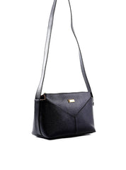 Bolsa Tote Transversal com Costura Frontal - Preta BSI-6451 - PR
