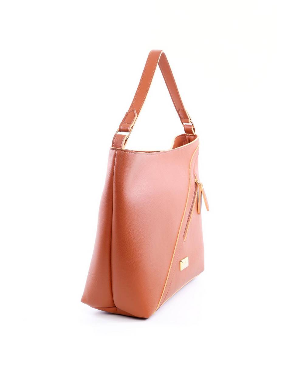 Bolsa Hobo de Mão com Detalhes - Castor BSI-6103 - CS