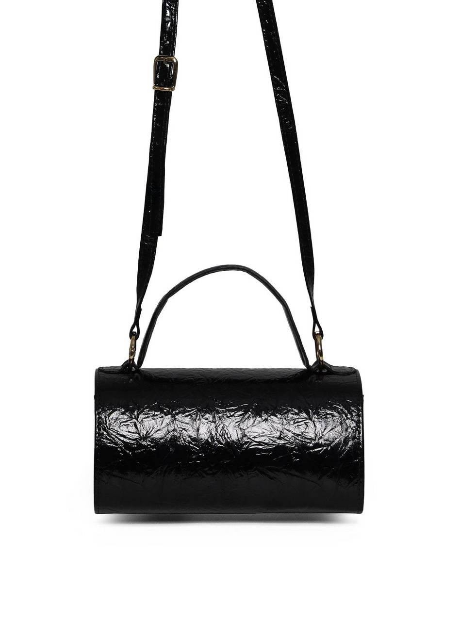 Bolsa Baú Média Tiracolo Removível - Preta BSI-5963 - PR