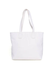 Bolsa Shopper em Tressê com Detalhe de Cinto - Branca BSI-6211 - BR