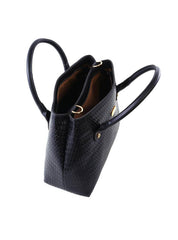 Bolsa Tote Grande com Duas Divisórias - Preta BSI-6389 - PR
