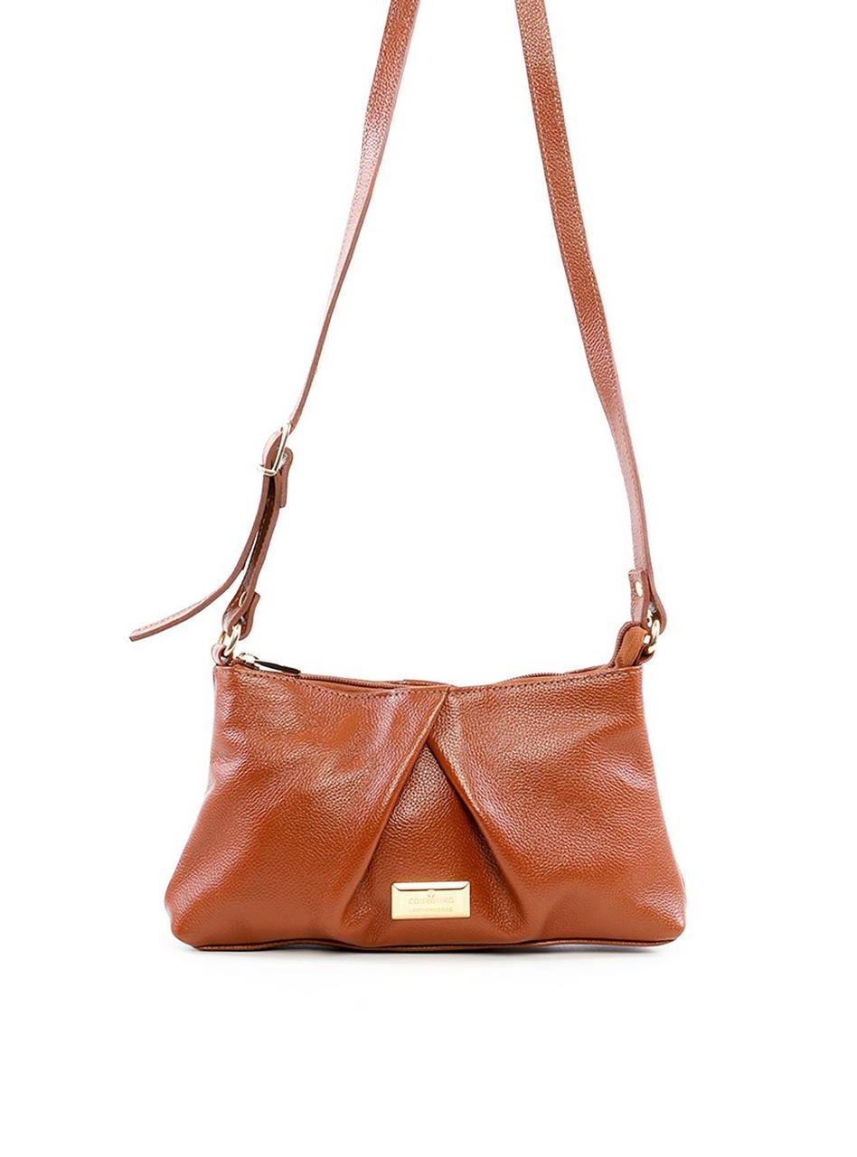 Bolsa Transversal Retangular Detalhe Drapeado - Castor BSI-6281 - CS