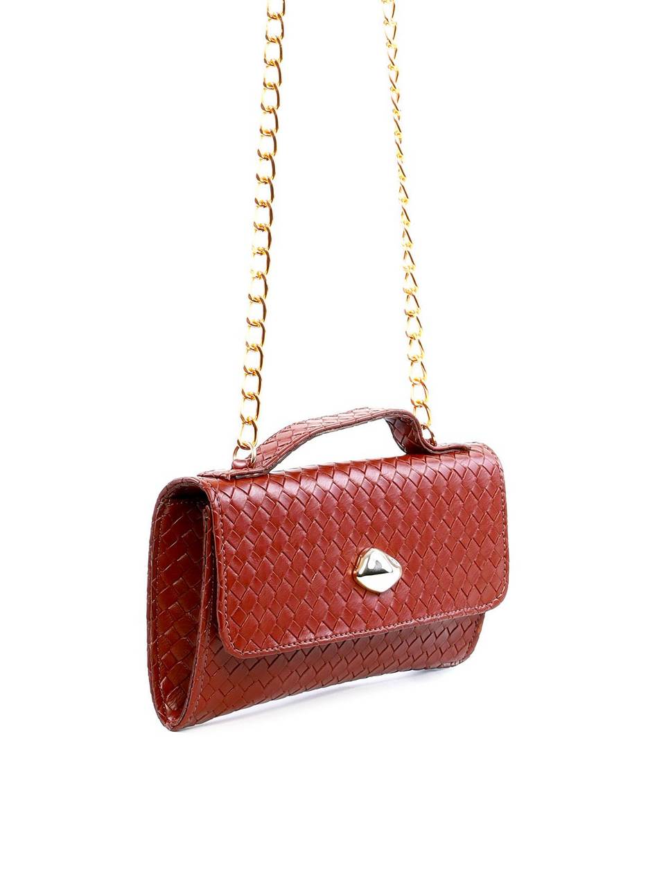 Bolsa Satchel Retangular - Cacau BSI-6274 - CA