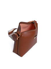 Bolsa Carteiro Tiracolo Alça com Ilhós Sintético - Castor BSI-5968 - CS