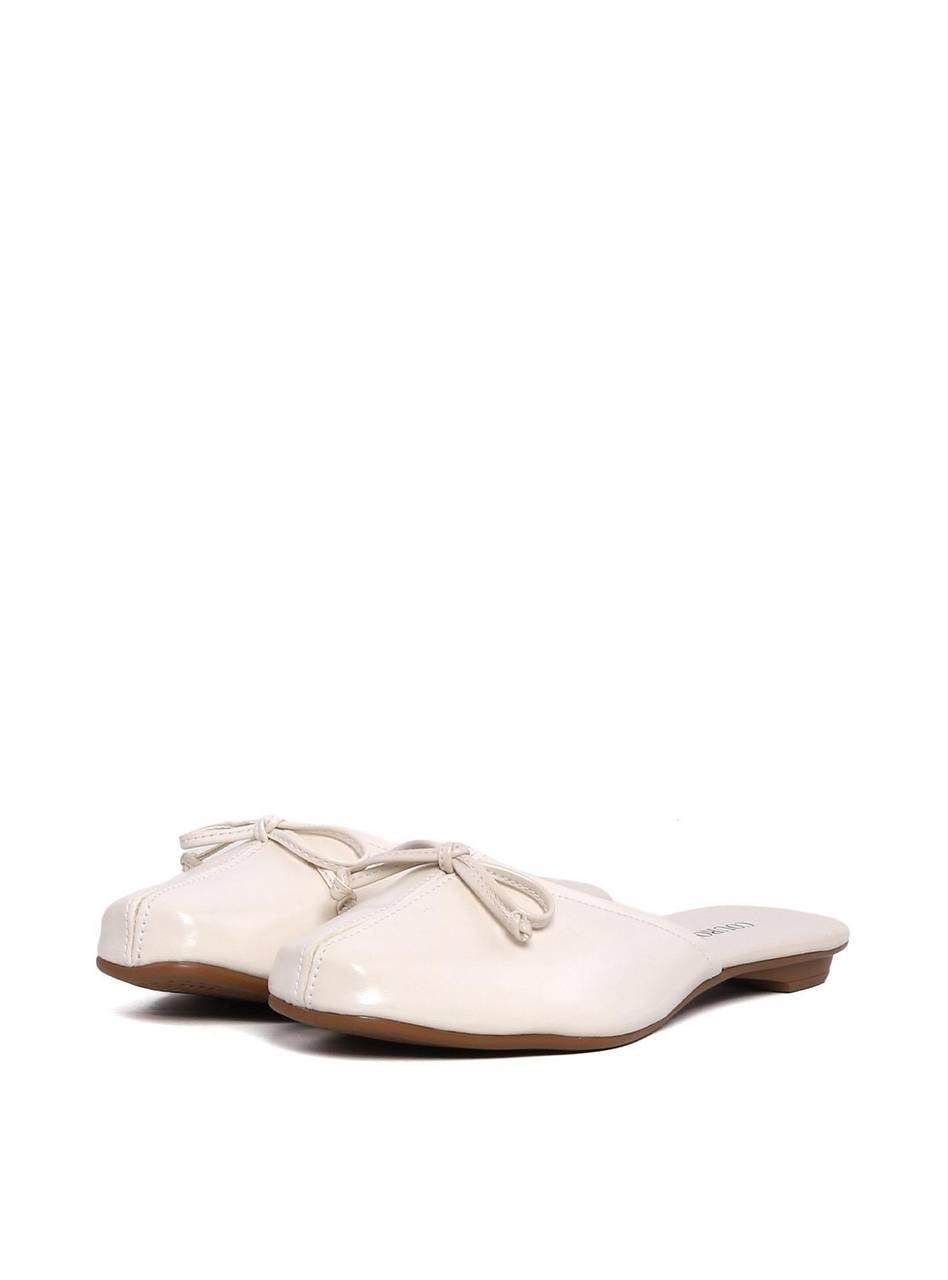 Mule Bico Quadrado Recorte Laço - Fenno SDI-12059 - FE