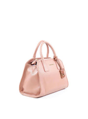 Bolsa Tote de Mão Alça Dupla e Charm - Nude BSI-6124 - NU
