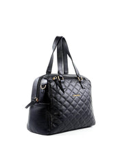 Bolsa Tote Arredondada em Matelasse - Preta BSI-6431 - PR