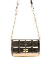 Bolsa Saddle Corrente Média Ouro BSI-5516 - AU