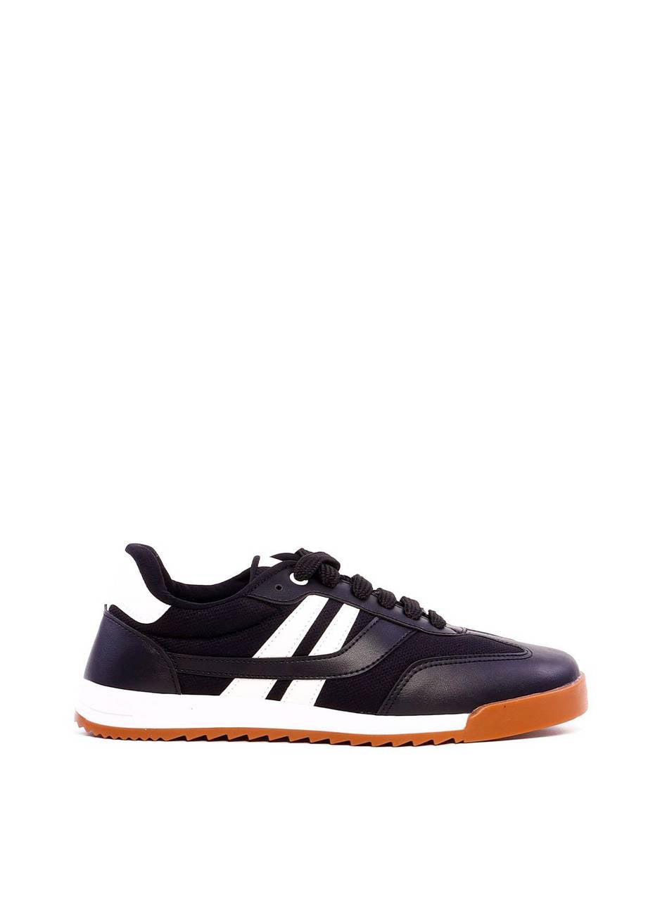 Tênis Feminino Casual Detalhe Duas Tiras - Preto SP-11947 - PR