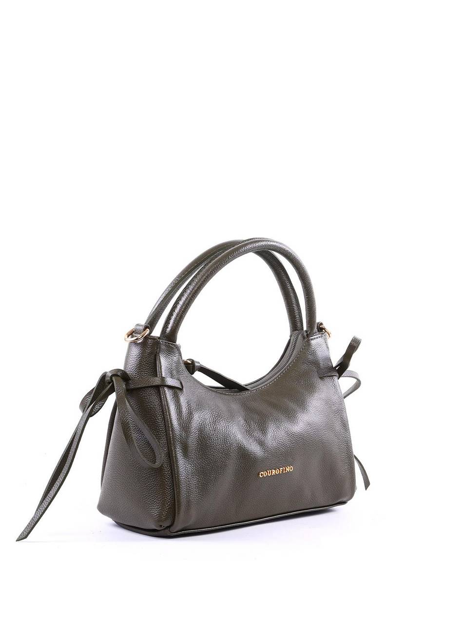 Bolsa Tote Média Enfeite Laços Laterais Alça Dupla - Verde BSI-6374 - VD