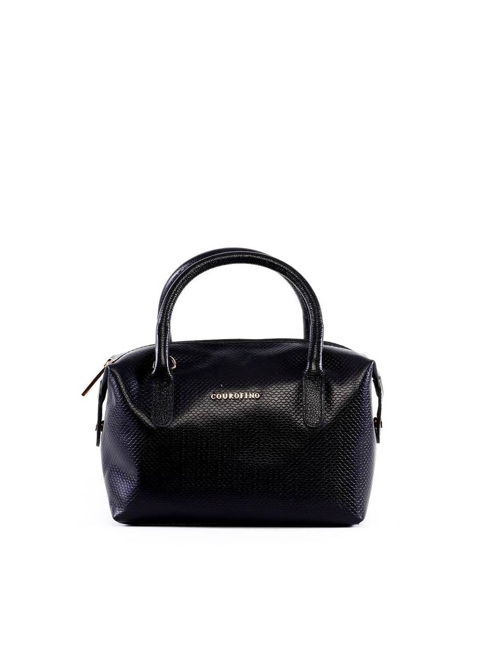 Bolsa Baú com Alça Dupla - Preta BSI-6330 - PR