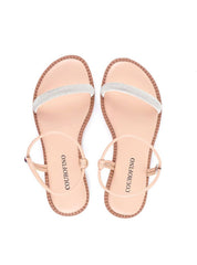 Rasteira de Prender com Strass - Nude SDI-11802 - NU