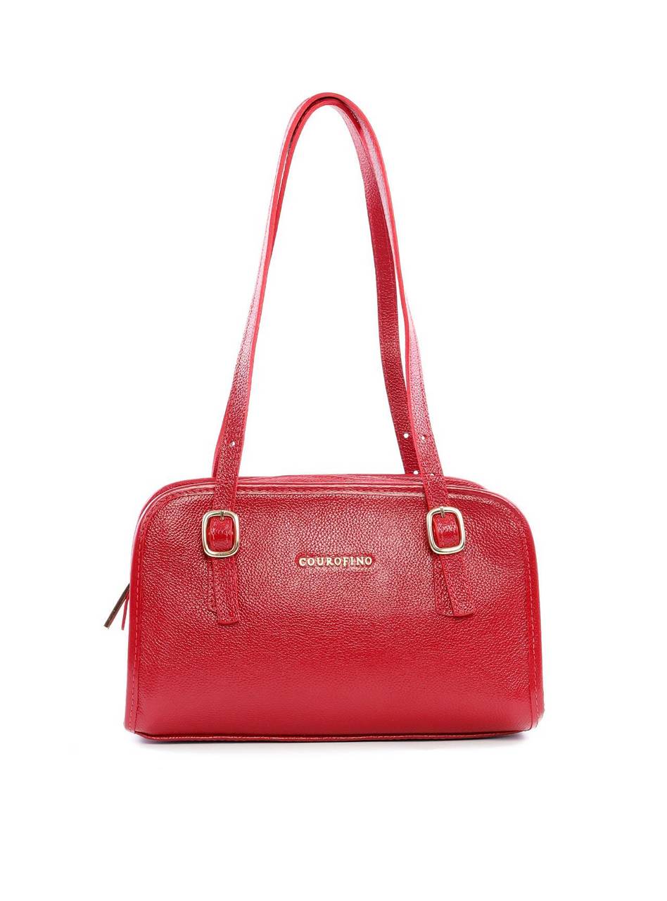Bolsa Tote com Fivelas - Vermelha BSI-6178 - VE
