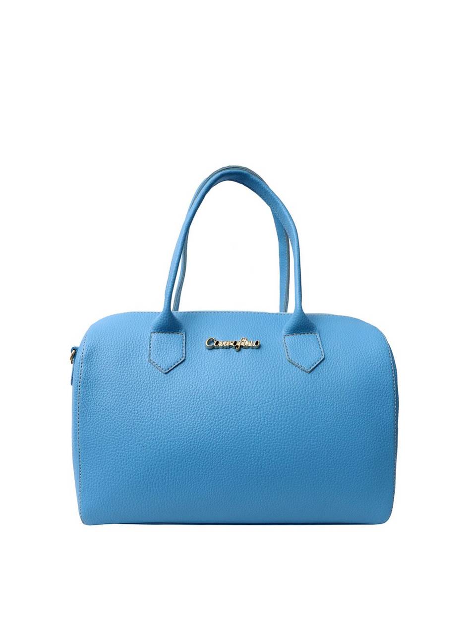 Bolsa Baú Média Tiracolo Alça Removível Azul BSI-5328 - AZ