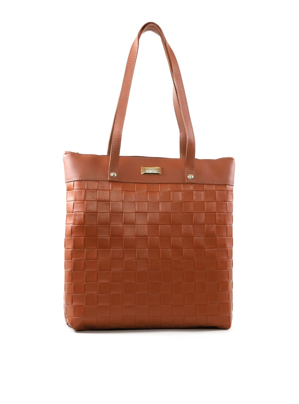 Bolsa Shopper Tiracolo com Tressê e Esferas nas Alças BSI-6553 - CS