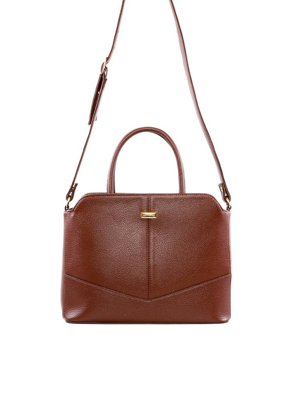 Bolsa Tote com Alça Dupla e Recortes BSI-6500 - CA