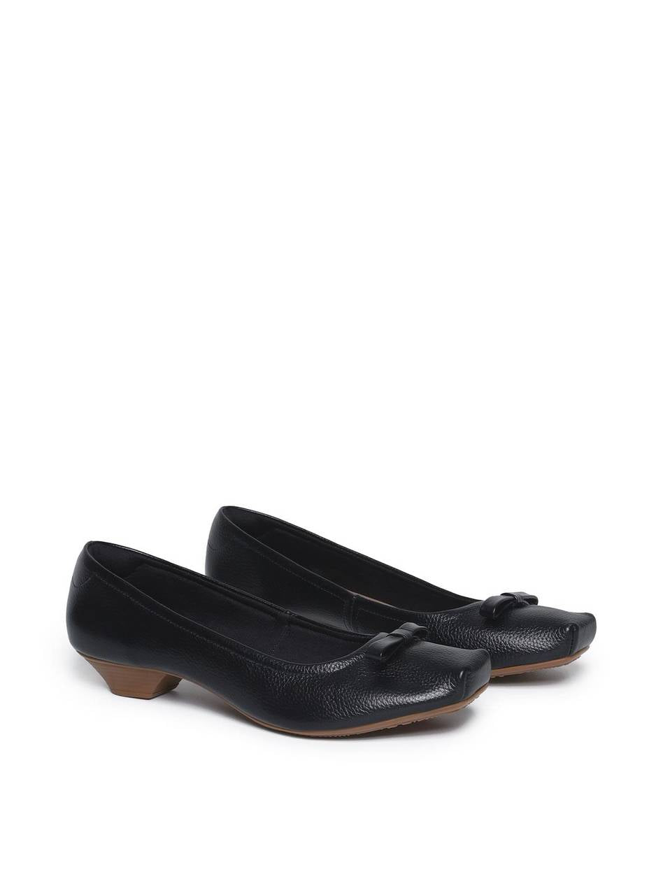 Sandália Feminina Sapatinho Couro - Preta SDI-11600 - PR