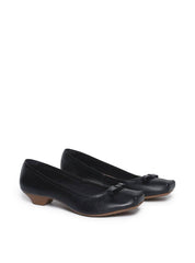 Sandália Feminina Sapatinho Couro - Preta SDI-11600 - PR