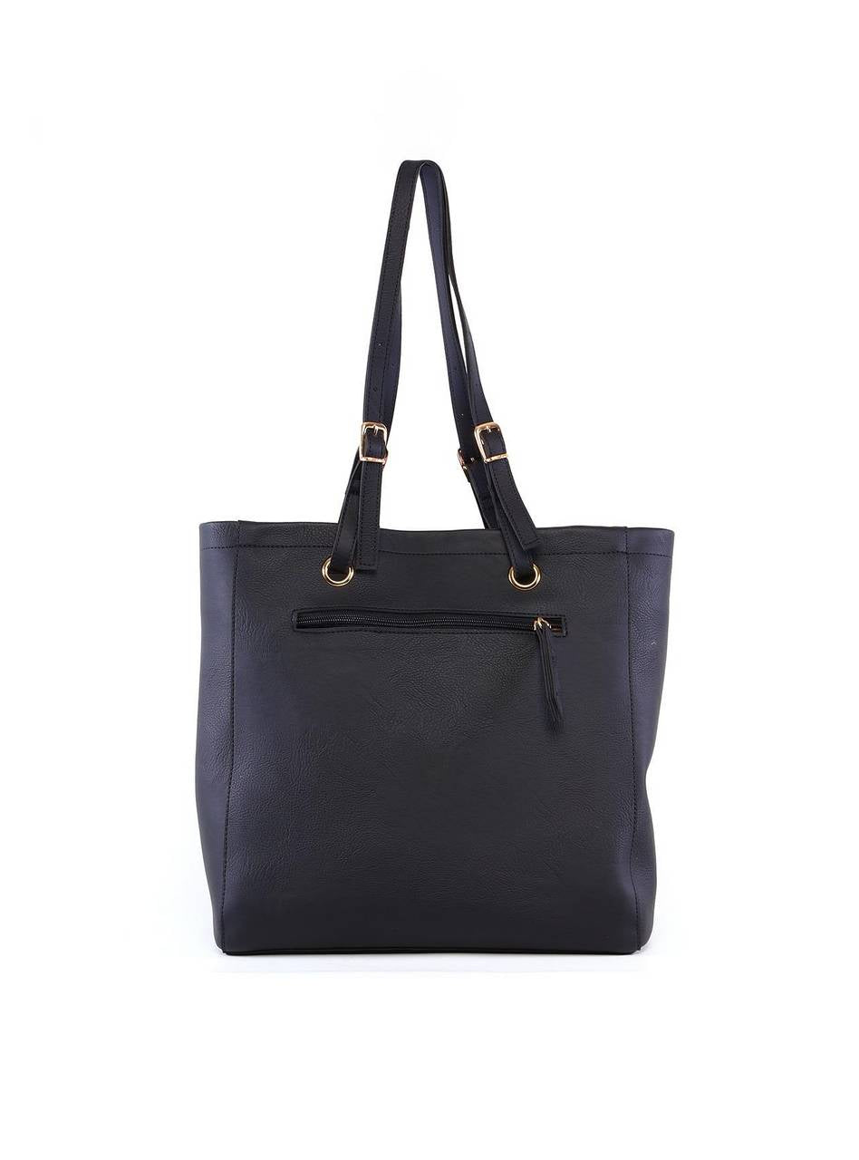 Bolsa Shopper com Fivelas na Alça - Preta BSI-6365 - PR