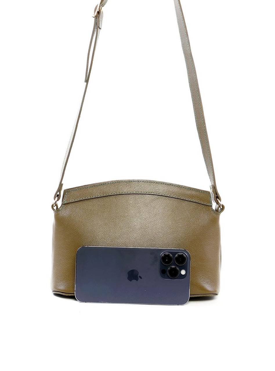 Bolsa Transversal Arredondada - Verde BSI-6449 - VD