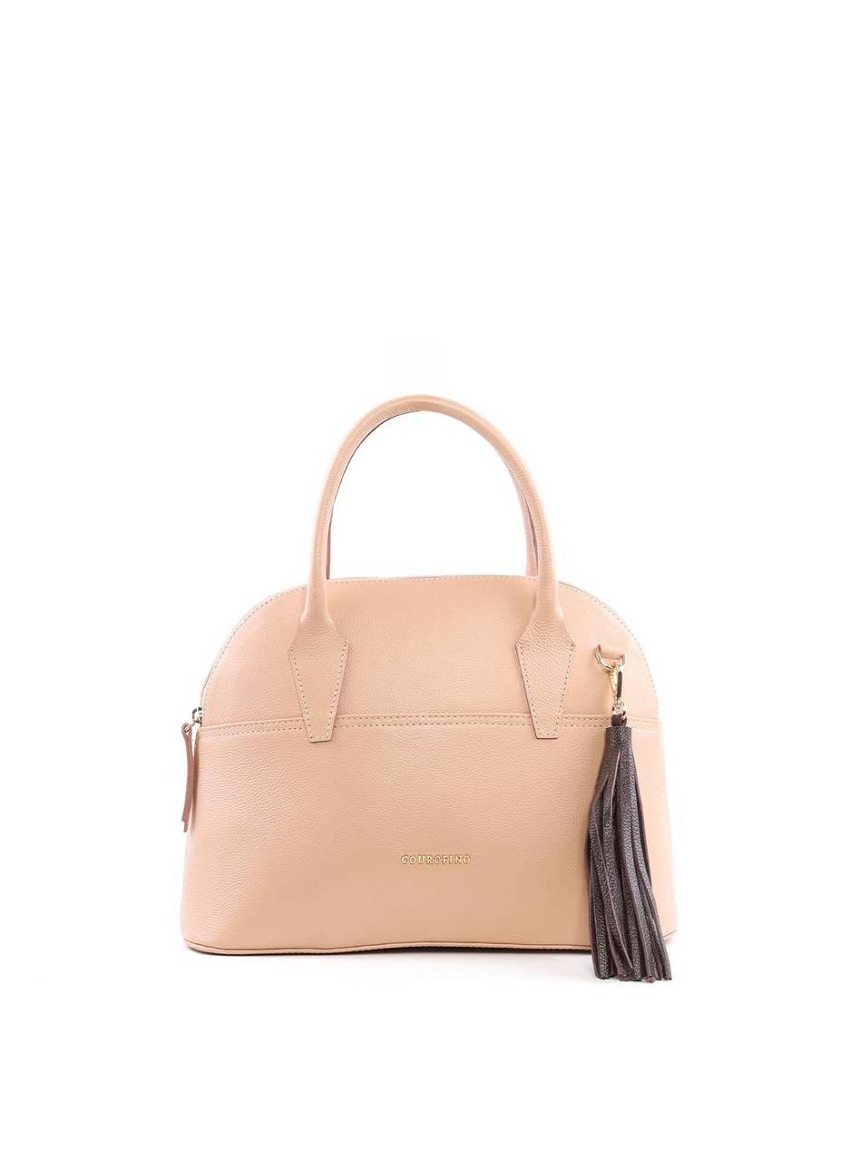 Bolsa Tote Arredondada com Barbicacho - Nude BSI-6419 - NU