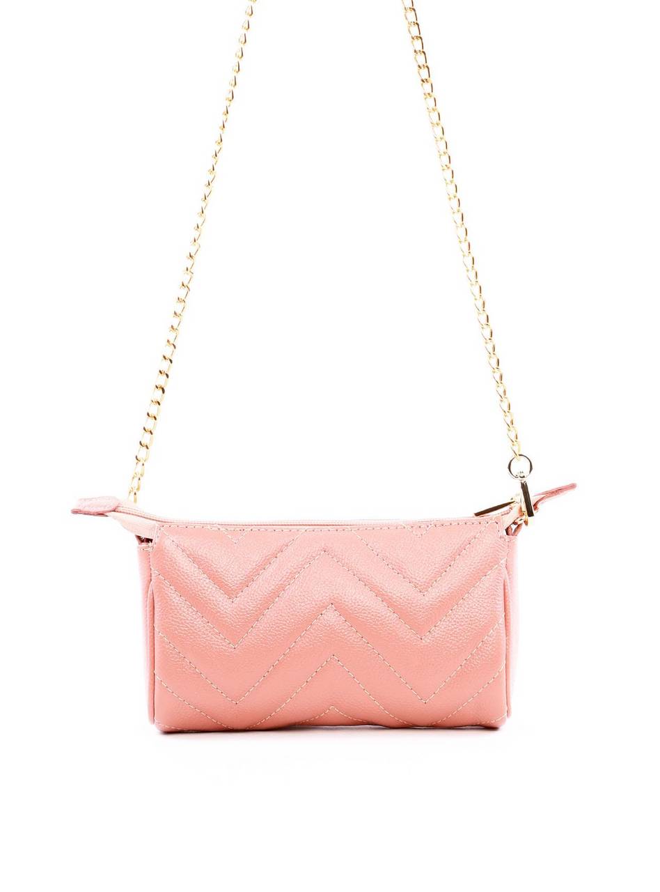 Bolsa Solange Clutch em Matelassê - Nude BSI-6299 - NU