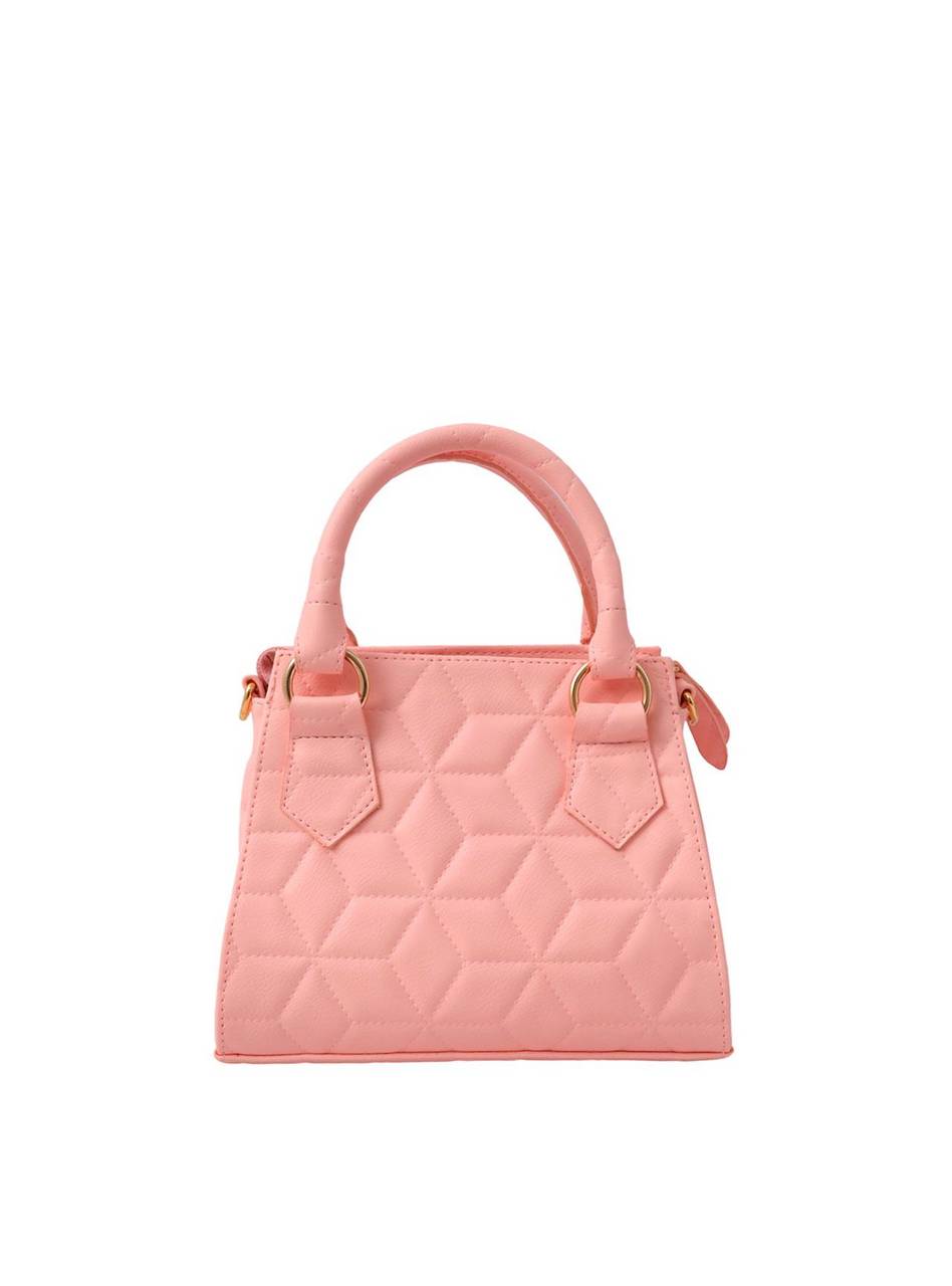 Bolsa Tote Pequena Argolas Rosa BSI-5487 - RS