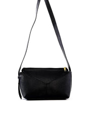 Bolsa Tote Transversal com Costura Frontal - Preta BSI-6451 - PR