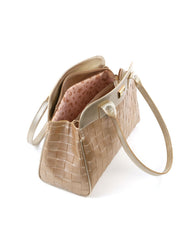 Bolsa Tote de Mão com Detalhe em Recortes BSI-6510 - AU