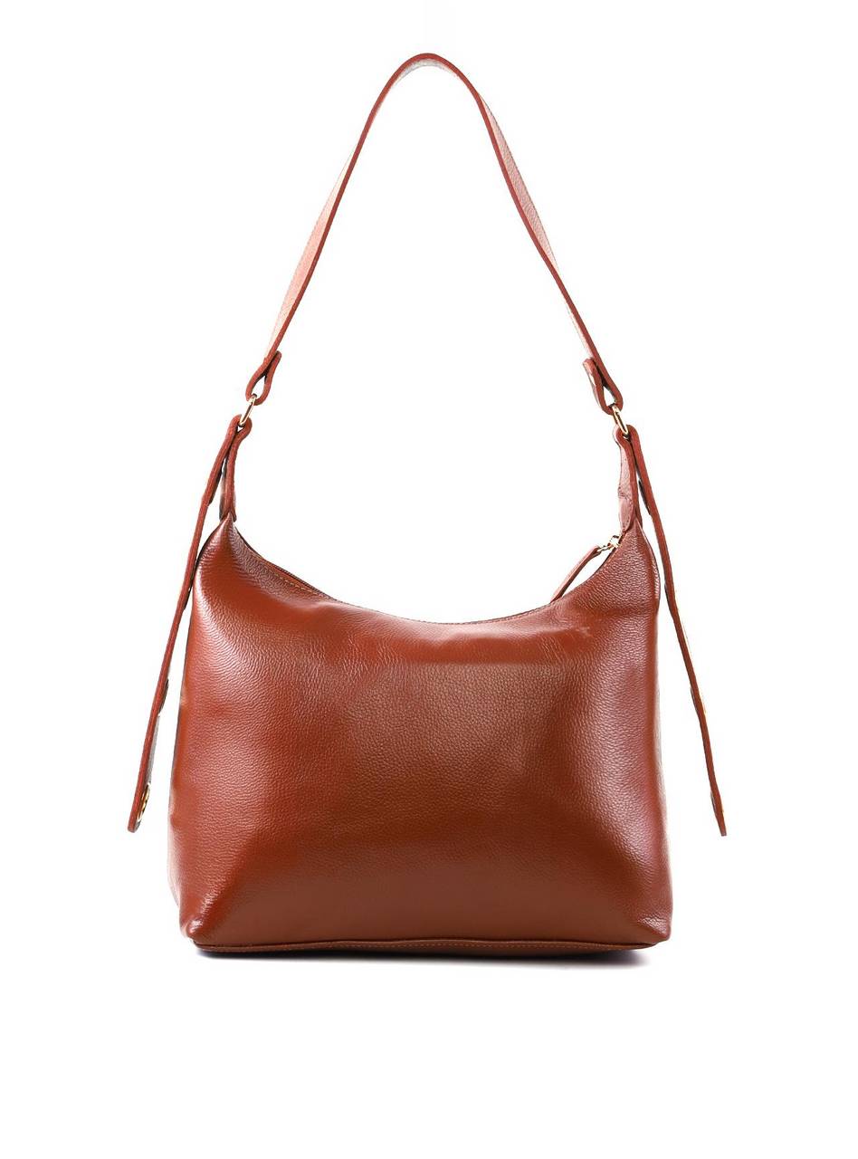 Bolsa Tote Média Couro Tiracolo Cacau BSI-5702 - CA