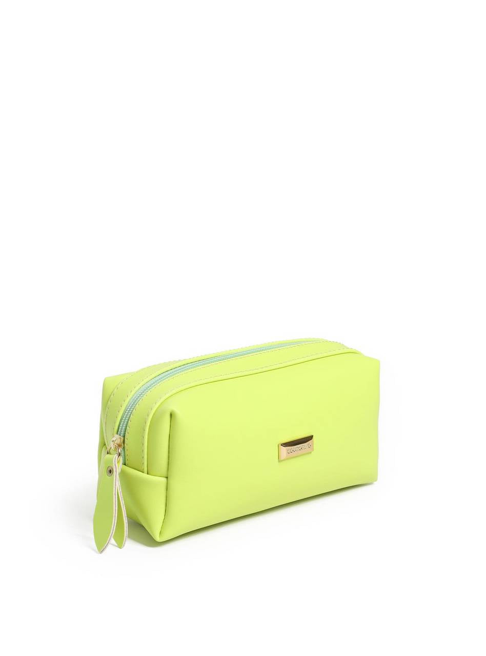 Necessaire Unissex Modelo Sem Alça Verde NSI-141 - VD – COURO FINO