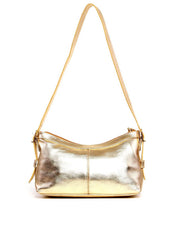 Bolsa Baguette com Alça Dupla - Ouro BSI-6250 - AU