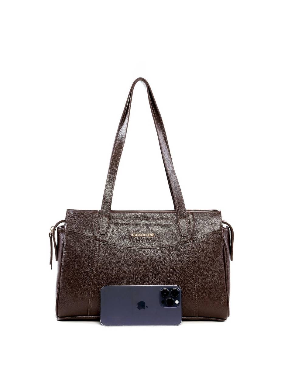 Bolsa Tote Média com Recortes - Cacau BSI-6453 - CA