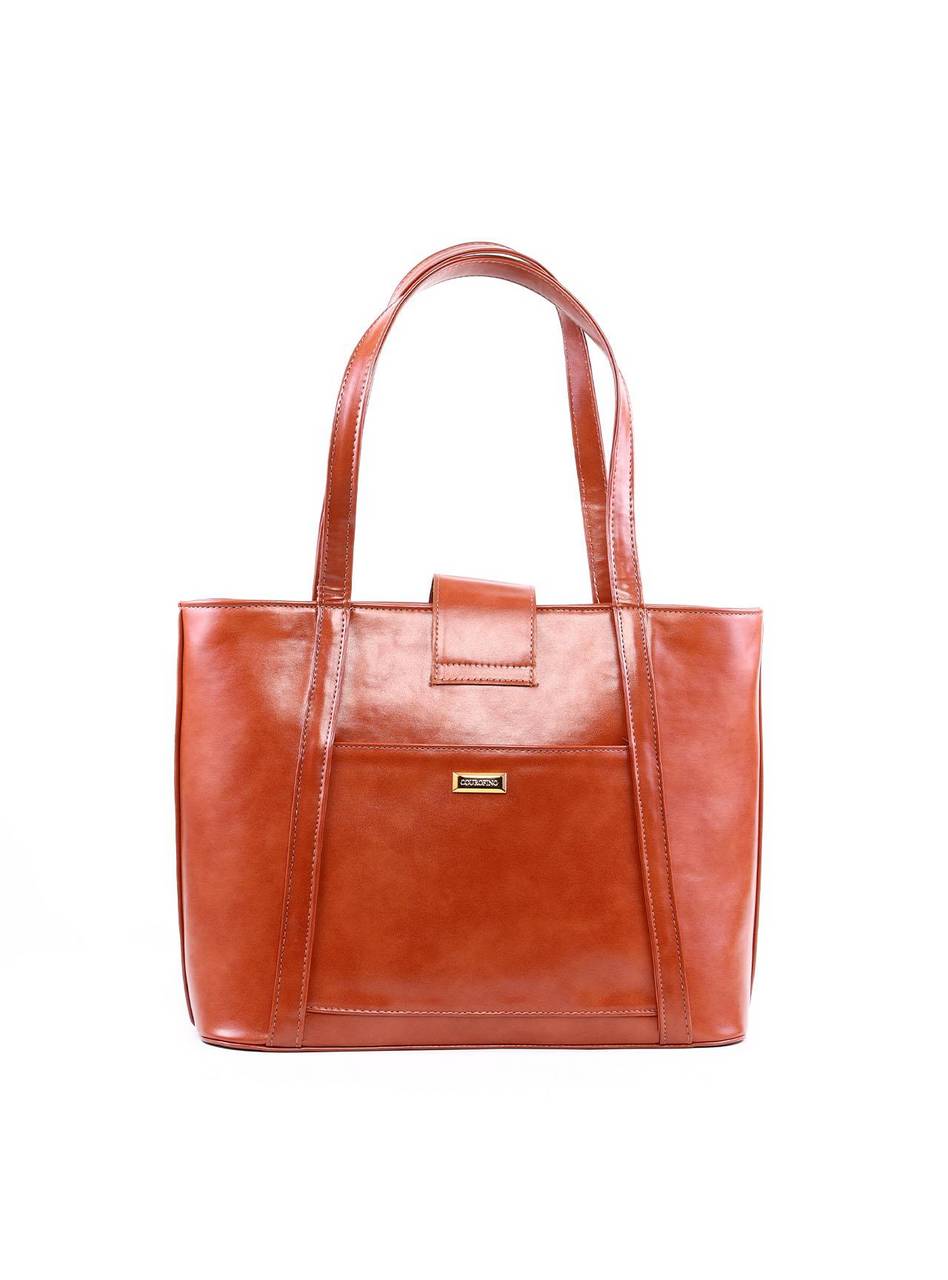 Bolsa Tote com Flor Frontal - Castor BSI-6359 - CS