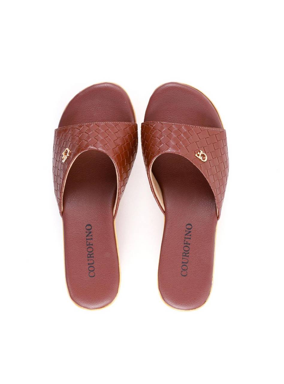 Tamanco Anabela Tira Única em Tresse - Cacau SDI-11969 - CA