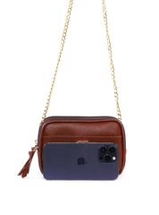 Bolsa Transversal Pequena - Cacau BSI-6404 - CA