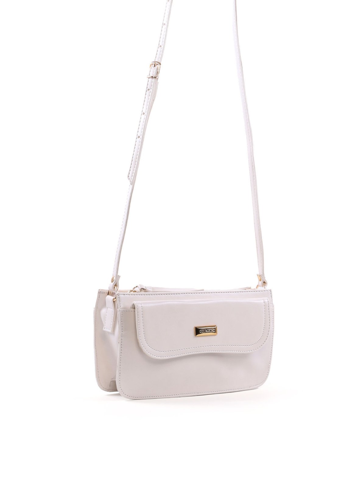 Bolsa Transversal Pequena com Bolso Frontal BSI-6539 - FE