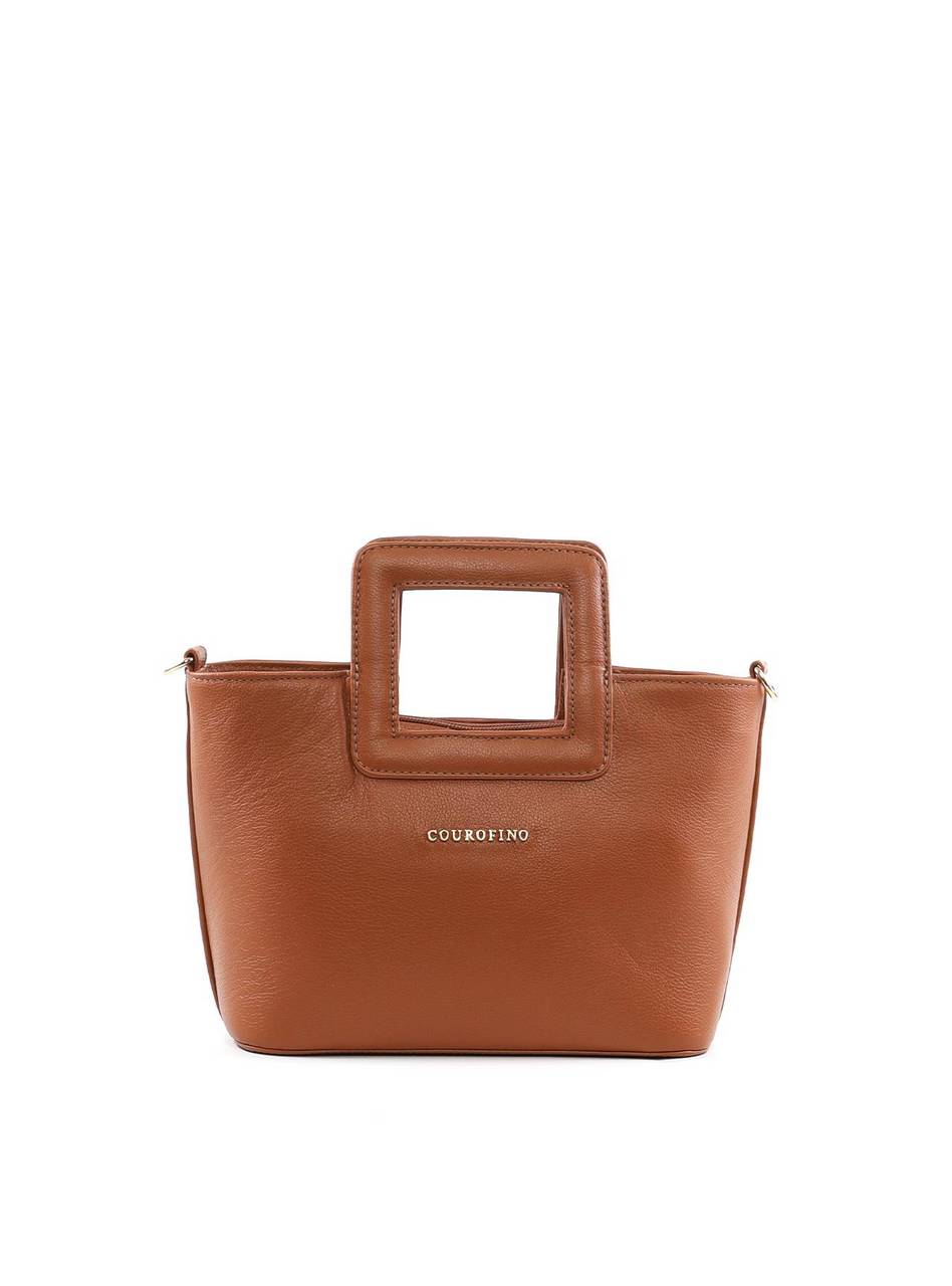 Bolsa Tote Média com Aplicação de Flores BSI-6487 - CS