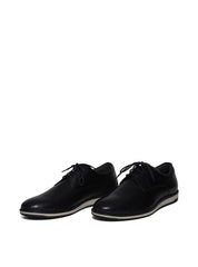 Sapato Masculino Casual Couro Oxford - Preta  SP-11635 - PR