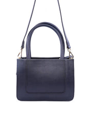 Bolsa Tiracolo Quadrada com Costuras Laterais - Preta BSI-6005 - PR