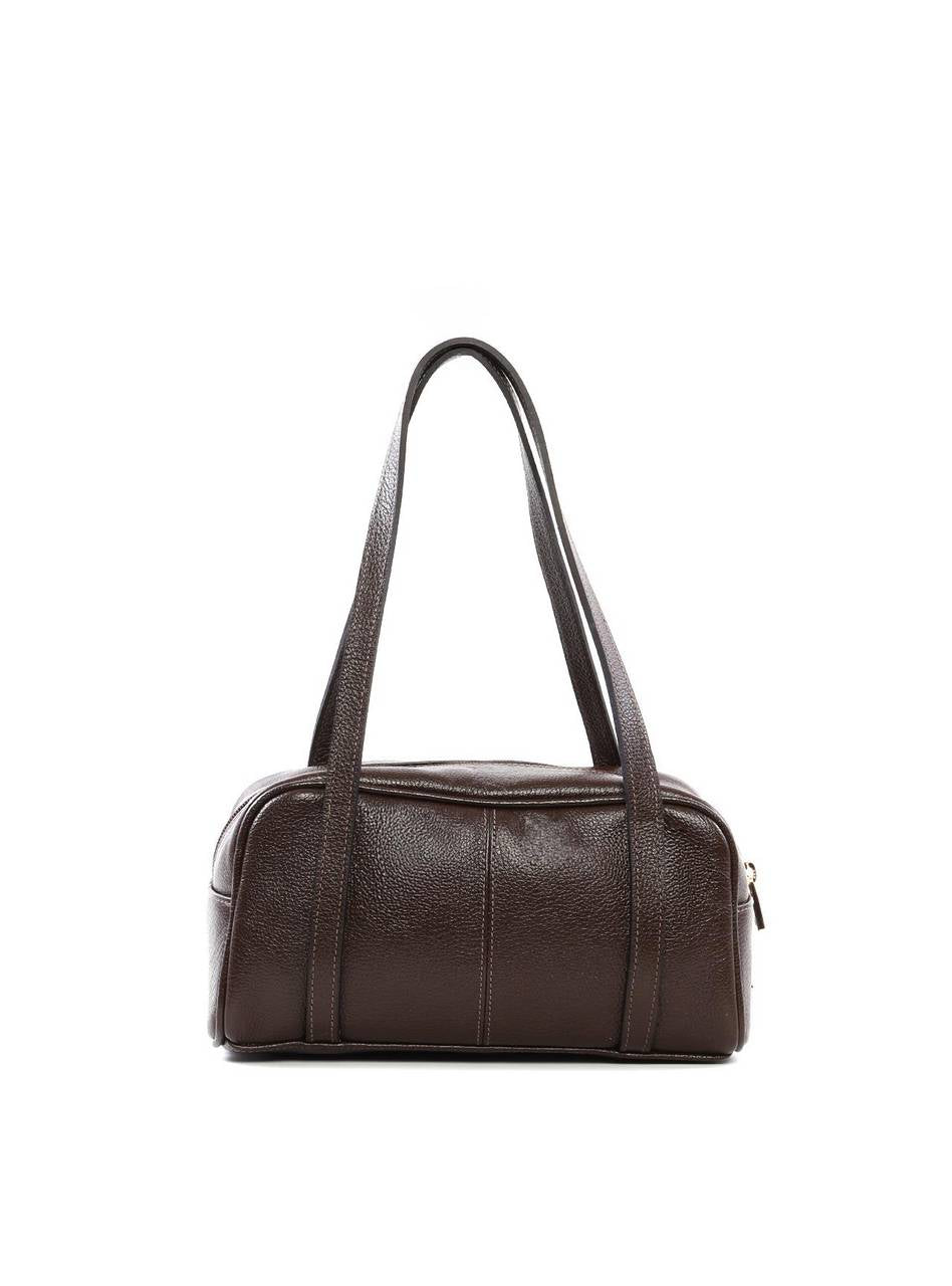 Bolsa Baguete Pequena Bowling Retalhos - Cacau BSI-6455 - CA